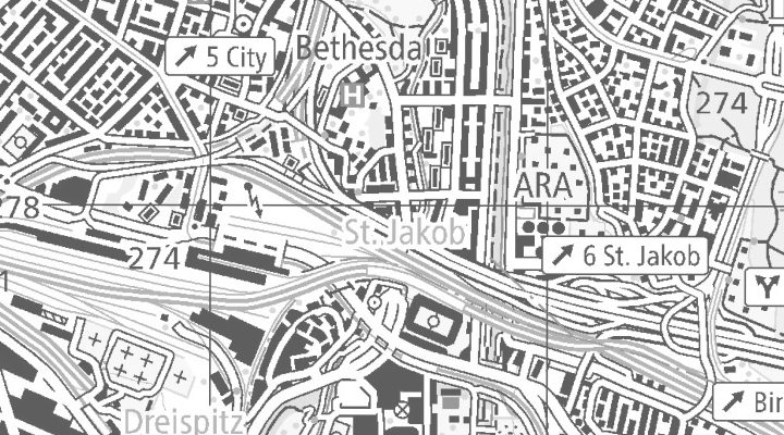 Kartenausschnitt: Gellertstrasse 224, 4052 Basel