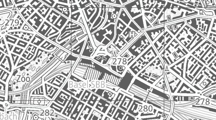 Kartenausschnitt: Centralbahnplatz 14, 4051 Basel