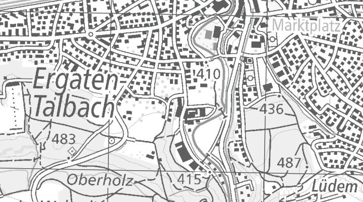 Kartenausschnitt: Walzmühlestrasse 48, 8500 Frauenfeld