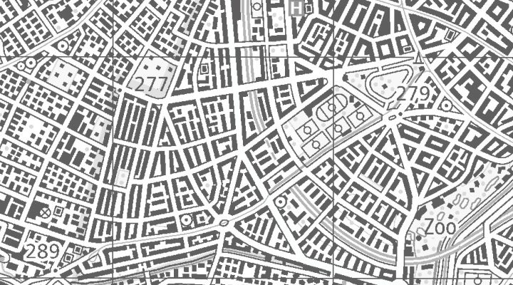 Kartenausschnitt: 4054 Basel