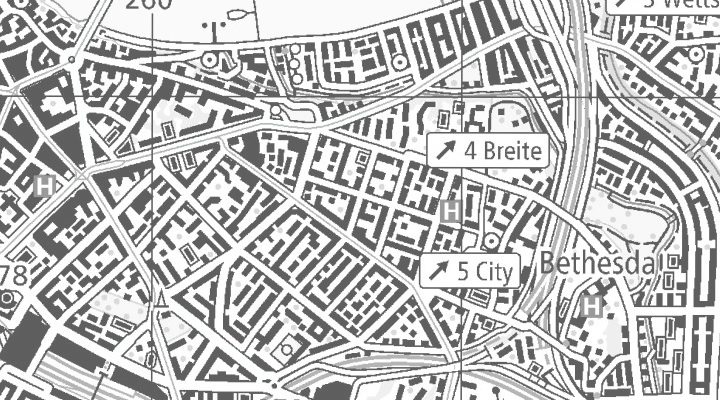 Kartenausschnitt: Münchensteinerstrasse 38, 4052 Basel