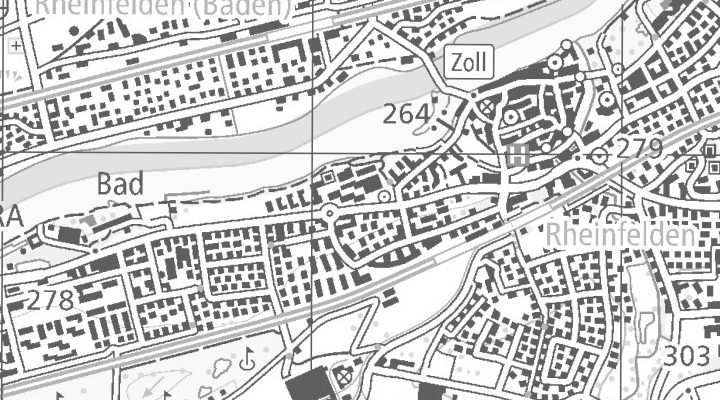 Kartenausschnitt: Baslerstrasse 6, 4310 Rheinfelden