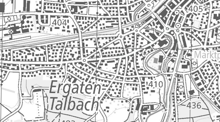 Kartenausschnitt: Zürcherstrasse 84, 8500 Frauenfeld