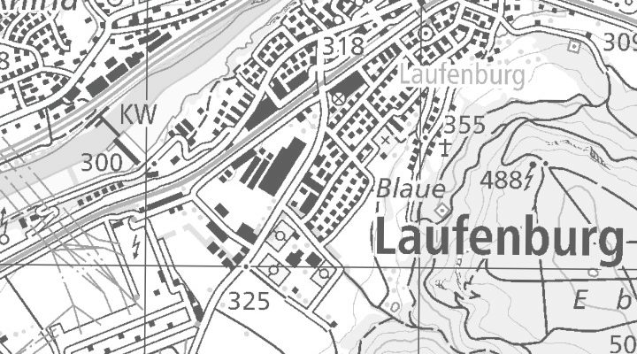 Kartenausschnitt: Schützenmattstrasse 10, 5080 Laufenburg