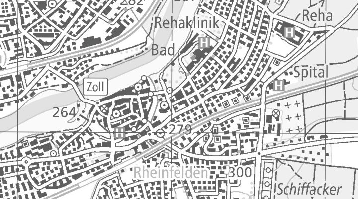 Kartenausschnitt: Lindenstrasse 3, 4310 Rheinfelden