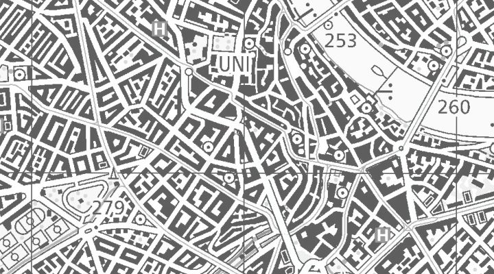 Kartenausschnitt: Aeschengraben 25, 4051 Basel