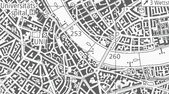 Kartenausschnitt: Blumenrain 8, 4001 Basel