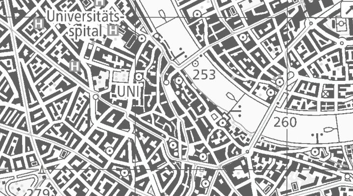 Kartenausschnitt: Marktplatz 11-13, 4001 Basel