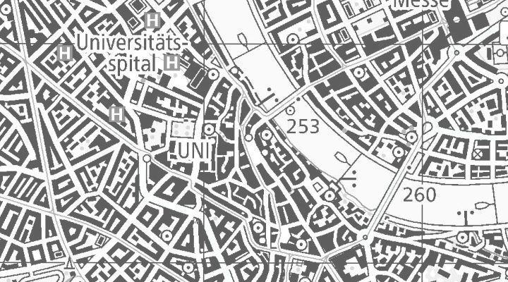 Kartenausschnitt: Marktplatz 2, 4001 Basel