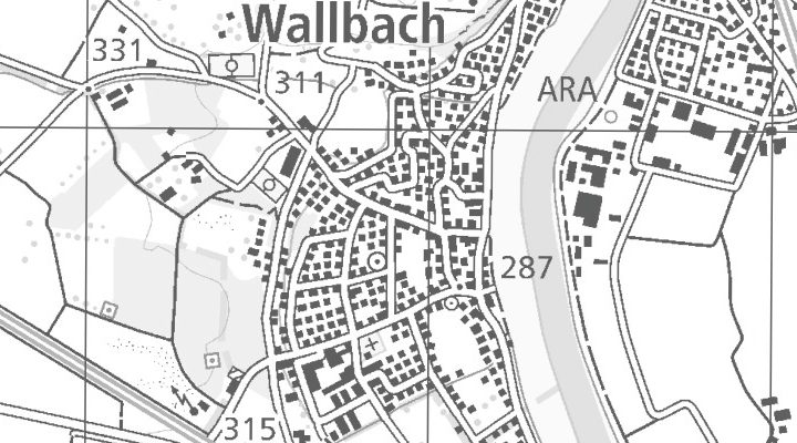 Kartenausschnitt: Wolftürlistrasse 5, 4323 Wallbach