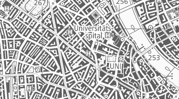 Kartenausschnitt: Mittlere Strasse 15, 4056 Basel