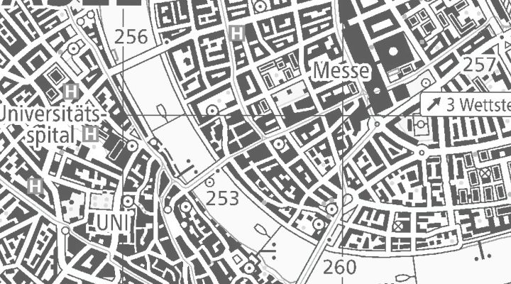 Kartenausschnitt: Greifengasse 23, 4058 Basel Greifengasse