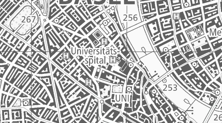 Kartenausschnitt: 4031 Basel