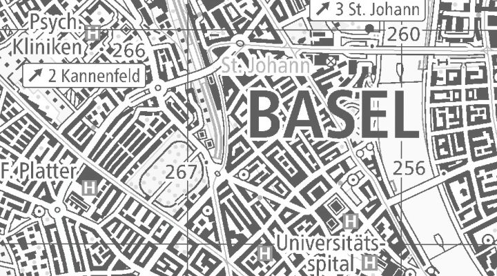 Kartenausschnitt: Neudorfstrasse 91, 4056 Basel