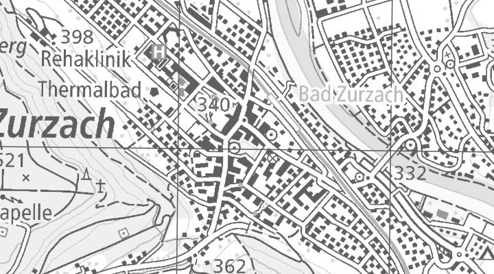 Kartenausschnitt: Ocostrasse 1, 5330 Bad Zurzach