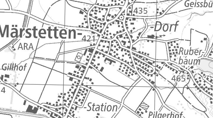Kartenausschnitt: Märstetten