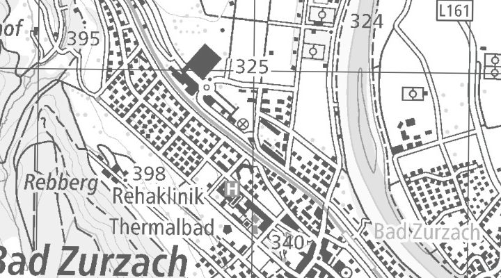 Kartenausschnitt: Ocostrasse 1, 5330 Bad Zurzach