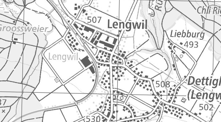 Kartenausschnitt: Steinstrasse 5, 8574 Lengwil