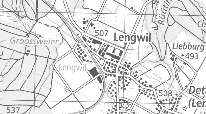 Kartenausschnitt: Steinstrasse 5, 8574 Lengwil