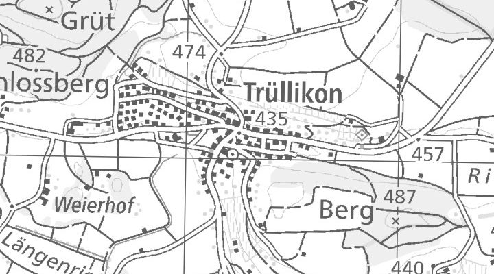 Kartenausschnitt: Diessenhoferstrasse 4, 8466 Trüllikon