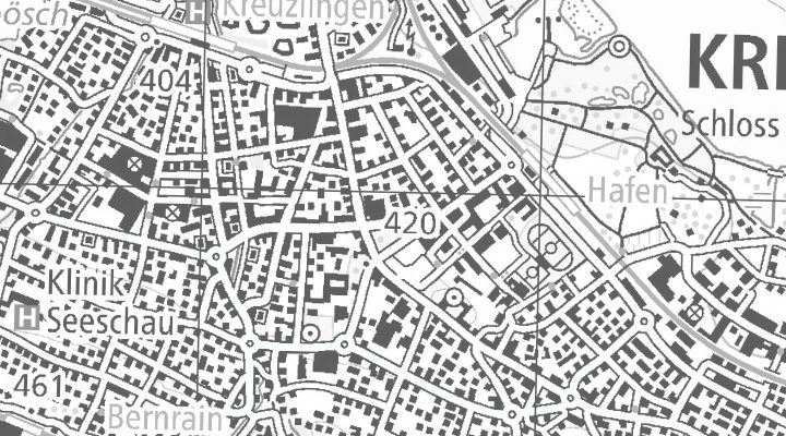 Kartenausschnitt: Parkstrasse 8, 8280 TG Kreuzlingen