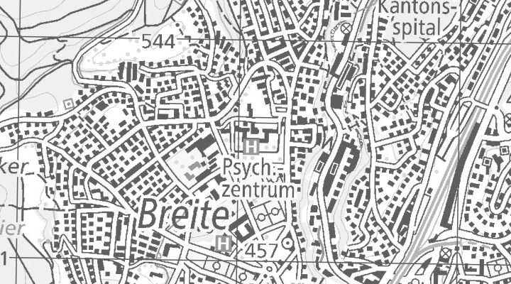 Kartenausschnitt: Nordstrasse 111, 8200 Schaffhausen